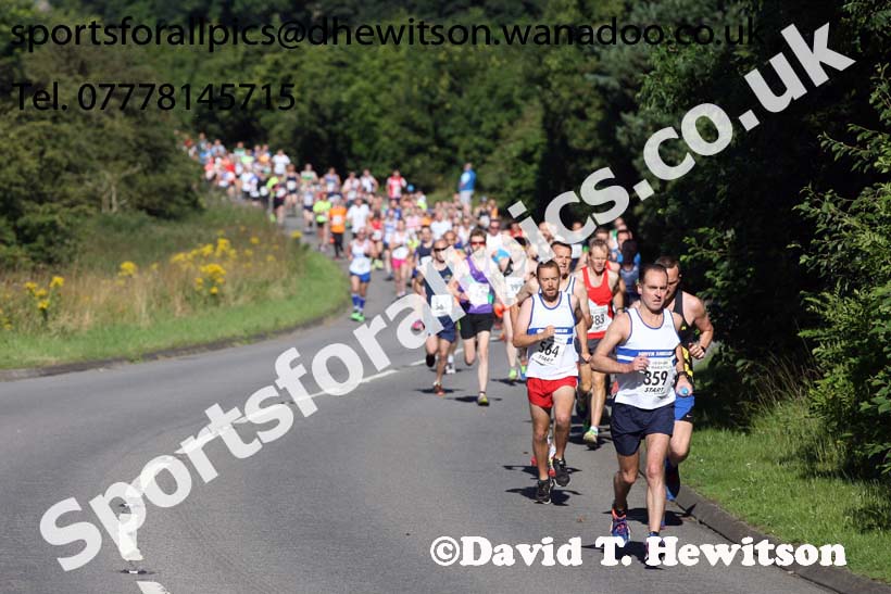 Hexham Half Marathon, Northumberland. Photo: David T. Hewitson/Sports for All Pics